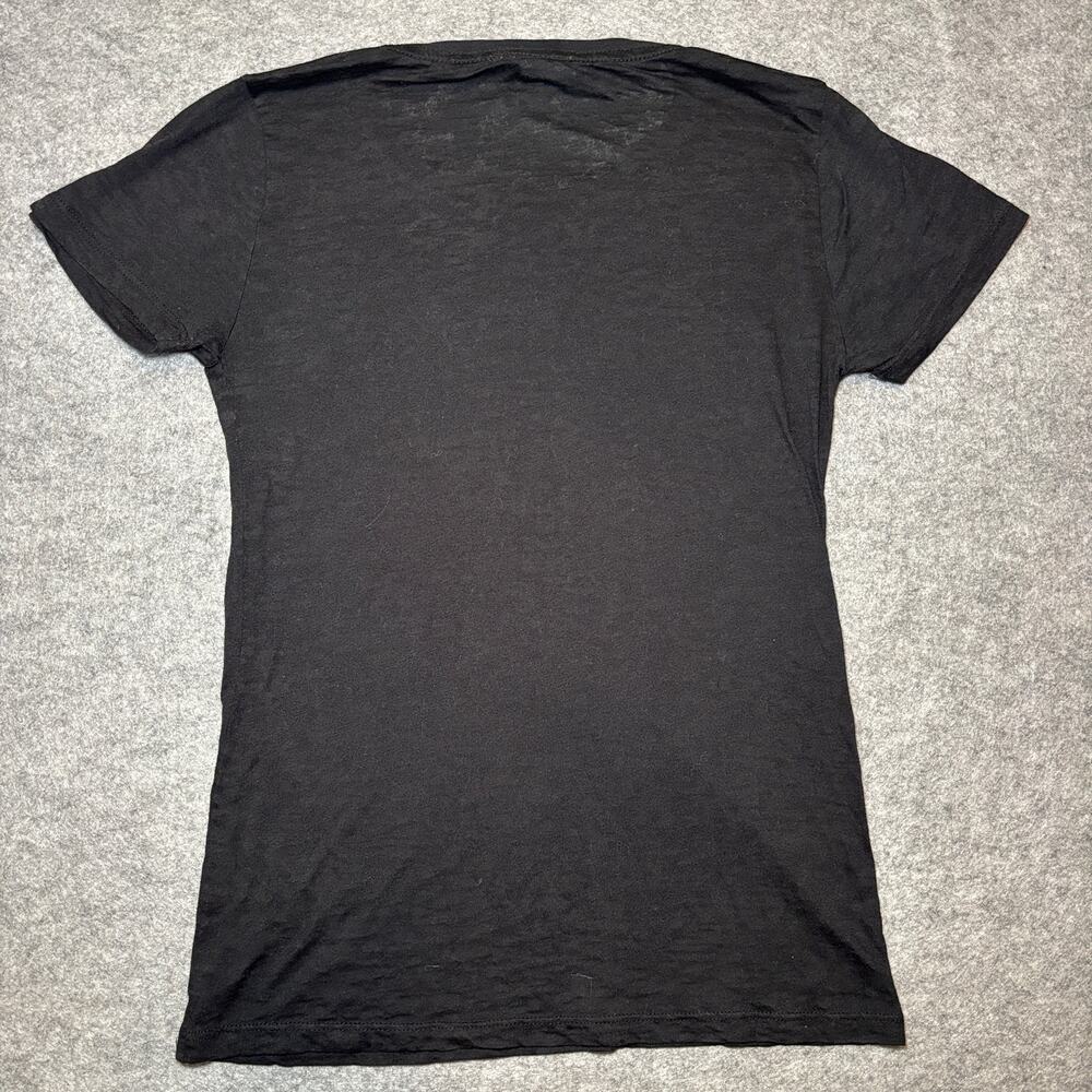 NFL TEAM APPAREL Women L Black Graphic Tee - Picture 5 of 7
